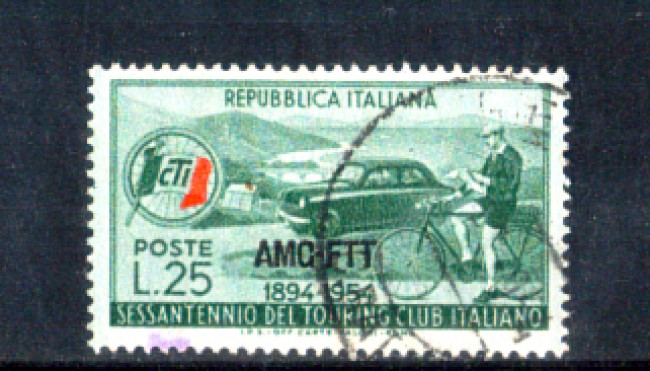 1954 - LOTTO/10388U - TRIESTE A - TOURING CLUB - USATO