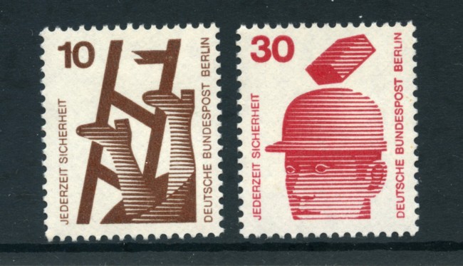 1972 - LOTTO/24132 - BERLINO - PREVENZIONE INCIDENTI 2v. - NUOVI