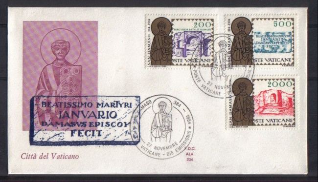1984 - FDC/2582 S.DAMASO