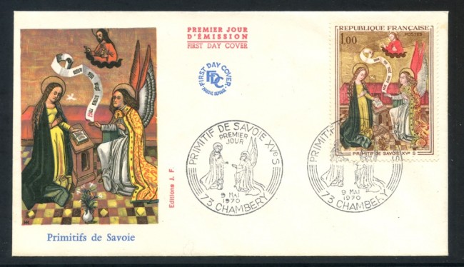1970 - FRANCIA - PRIMITIVI DI SAVOIA - BUSTA FDC - LOTTO/25810