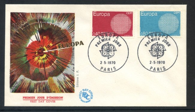 1970 - FRANCIA - EUROPA - BUSTA FDC - LOTTO/25811