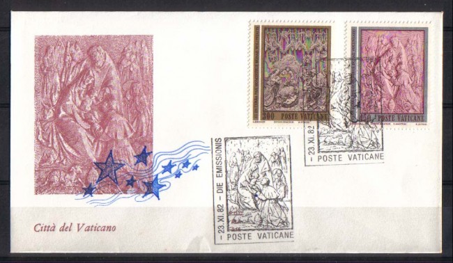 1982 - VATICANO  - FDC/2574 NATALE