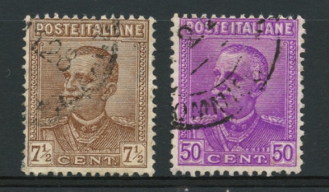 1928 - LOTTO/12065 - REGNO - EFFIGIE DEL RE 2v. - USATI