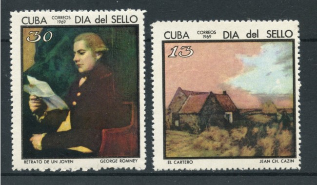 1969 - CUBA - LOTTO/19671 - GIORNATA FRANCOBOLLO 2v. - NUOVI