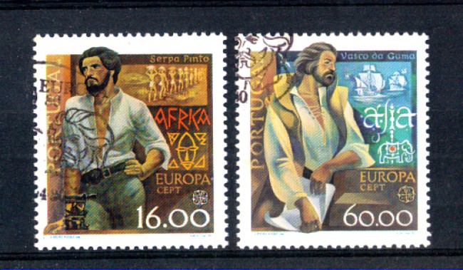 1980 - LOTTO/POR1467CPU - PORTOGALLO - EUROPA 2v. - USATI