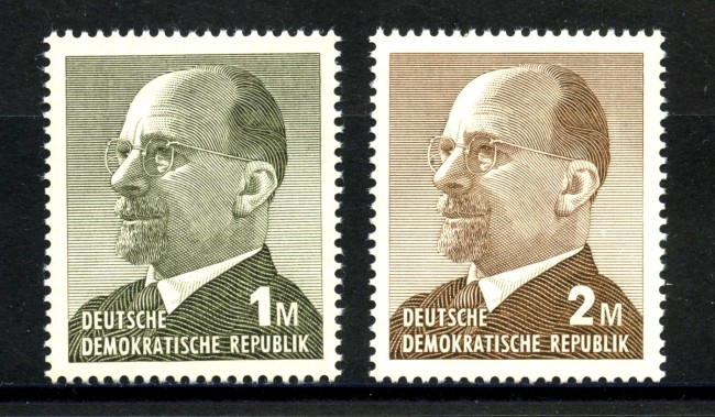 1969 - GERMANIA DDR - PRESIDENTE ULBRICHT  2v. - NUOVI - LOTTO/36312