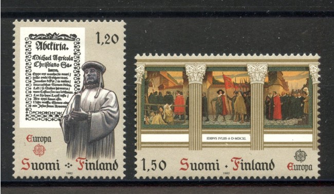1982 - FINLANDIA - LOTTO/41433 - EUROPA 2v. - NUOVI