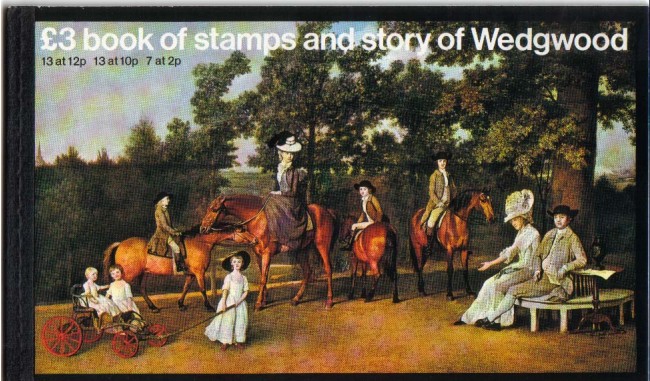 1982 - LBF/2514  - GRAN BRETAGNA - LIBRETTO WEDGWOOD - NUOVO