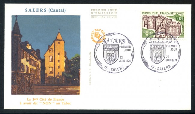 1974 - FRANCIA - SALLERS - BUSTA FDC - LOTTO/25817