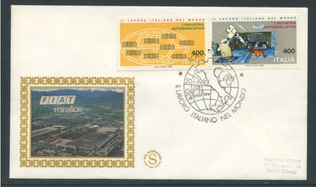 1983 - LOTTO/18437 - REPUBBLICA - LAVORO ITALIANO - FDC