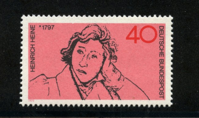 1972 - LOTTO/18926 - GERMANIA FEDERALE -  40p. H. HEINE - NUOVO