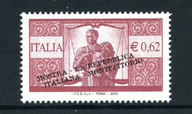 2003 - REPUBBLICA - MOSTRA FILATELICA MONTECITORIO - NUOVO - LOTTO/25535