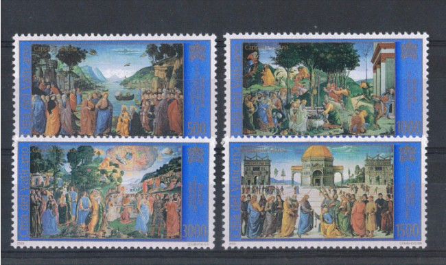 2000 - LOTTO/5721 - VATICANO - CAPPELLA SISTINA 4v. - NUOVI