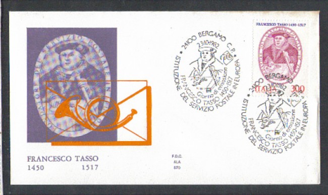 1982 - LOTTO/6774Z - REPUBBLICA - FRANCESCO TASSO - FDC
