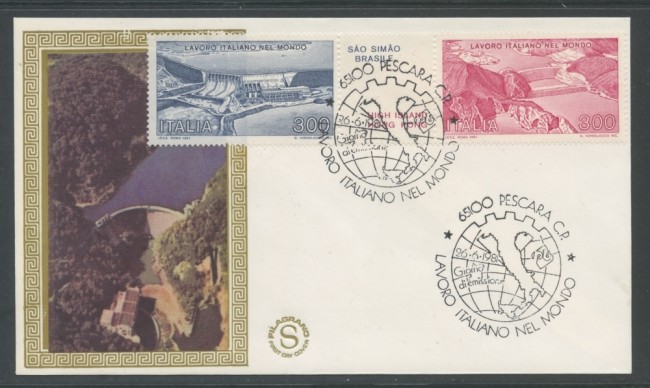 1981 - REPUBBLICA - LAVORO ITALIANO - BUSTA FDC FILAGRANO - LOTTO/27345