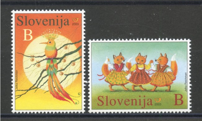 2003 - SLOVENIA - RACCONTI PER BAMBINI 2v. - NUOVI - LOTTO/34187