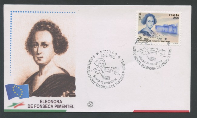 1999 - LOTTO/18043 - REPUBBLICA - ELEONORA DE FONSECA - FDC