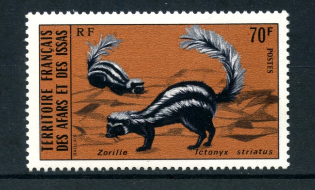 1975 - AFARS ET ISSAS - LOTTO/20266 - ICTONIX STRIATUS - NUOVO