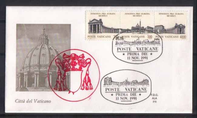 1991 -FDC/2592 - SINODO VESCOVI