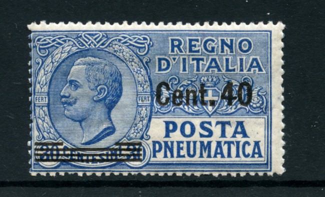 1924/25 - LOTTO/24644 - 40 SU 30 CENT. POSTA PNEUMATICA - LING.