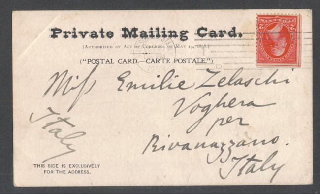 1900 -  LBF/2957 STATI UNITI - COLUMBIA UNIVERSITY