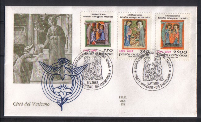 1989 - FDC/2585 - FESTA DELLA VISITAZIONE