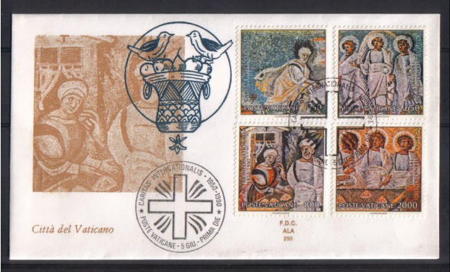 1990 - FDC/2590 - 40Â° CARITAS