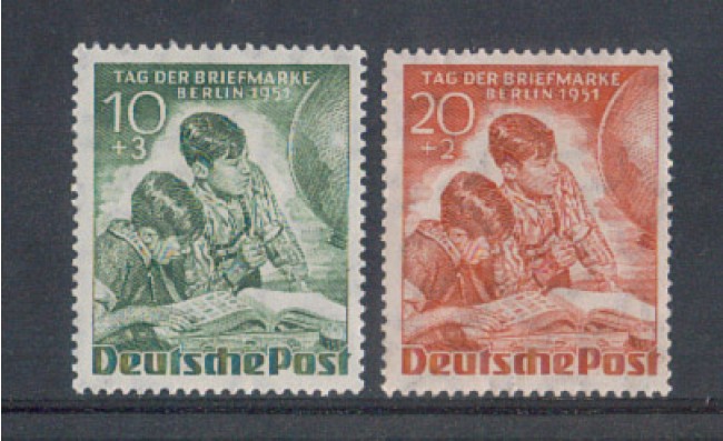 1951 - LBF/2078A - BERLINO - GIORNATA FRANCOBOLLO