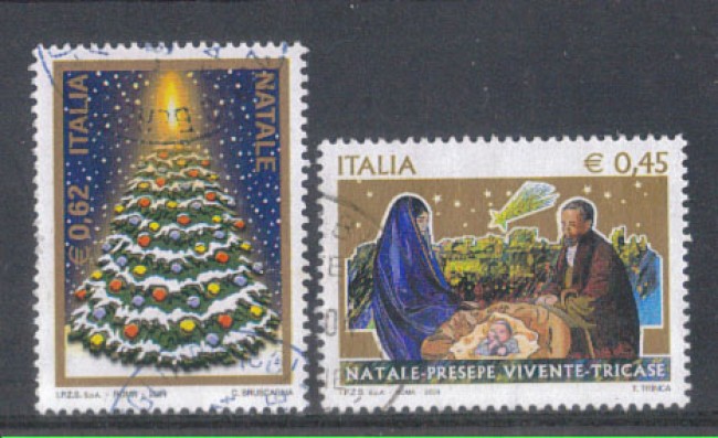 2004 - LOTTO/7487U - REPUBBLICA - NATALE - USATI
