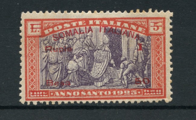 1925 - LOTTO/16047 - SOMALIA - 1r. + 50b. ANNO SANTO - LING.