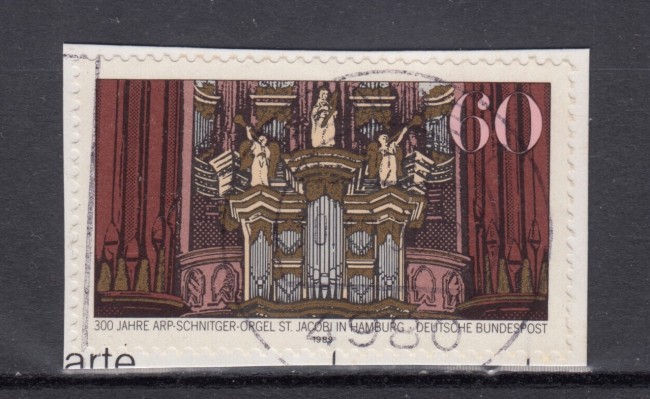 1989 - GERMANIA FEDERALE - 60p. CHIESA DI J.JACOBI - USATO - LOTTO/31290U