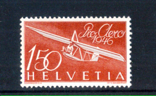 1946 - LOTTO/SVIA40N - SVIZZERA - 1,50 Fr. PRO AEREO - NUOVO