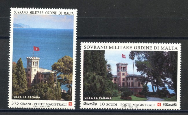 1994 - SOVRANO MILITARE DI MALTA - LOTTO/39255 - RESIDENZE 2v. - NUOVI