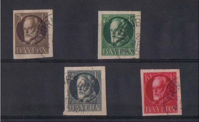BAVIERA - 1914/20 -LOTTO/590