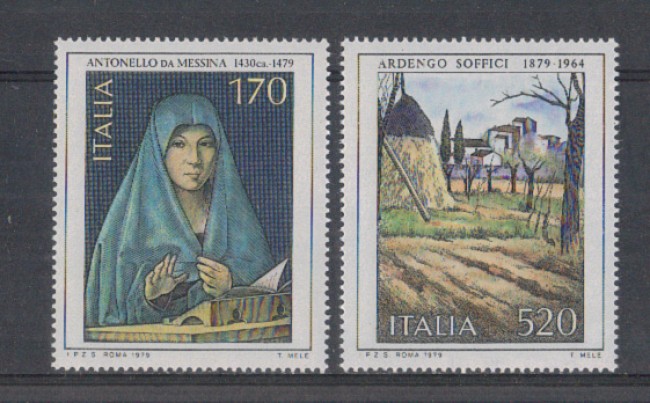 1979 - LOTTO/6697 - REPUBBLICA - ARTE 6° SERIE
