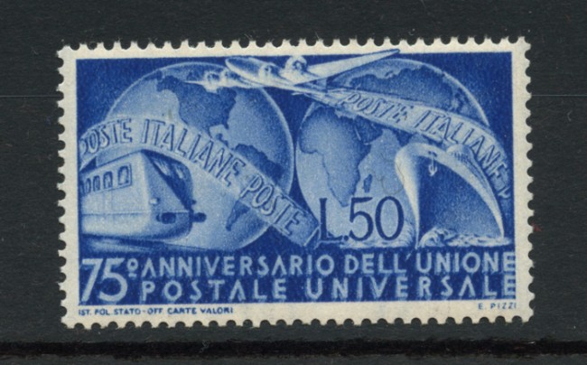 1949 - LOTTO/6075 - RPUBBBLICA - 75° ANIVERSARIO U.P.U. - NUOVO