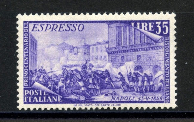 1948 - REPUBBLICA - LOTTO/38011 - 35 LIRE ESPRESSO RISORGIMENTO - NUOVO