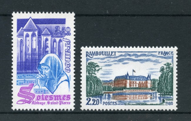 1980 - LOTTO/22656 - FRANCIA - TURISTICA 2v. - NUOVI
