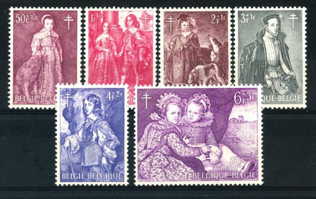 1964 - BELGIO - PRO OPERA ANTITUBERCOLARE  6v. - NUOVI - LOTTO/25910