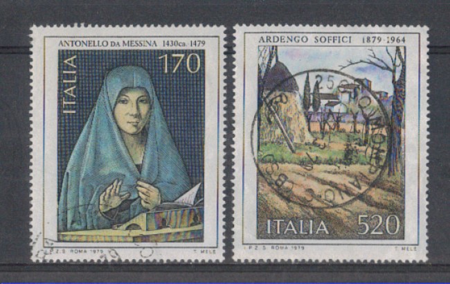 1979 - LOTTO/6697U - REPUBBLICA - ARTE 6° SERIE - USATI