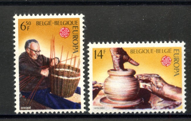 1976 - BELGIO - LOTTO/41376 - EUROPA 2v. - NUOVI