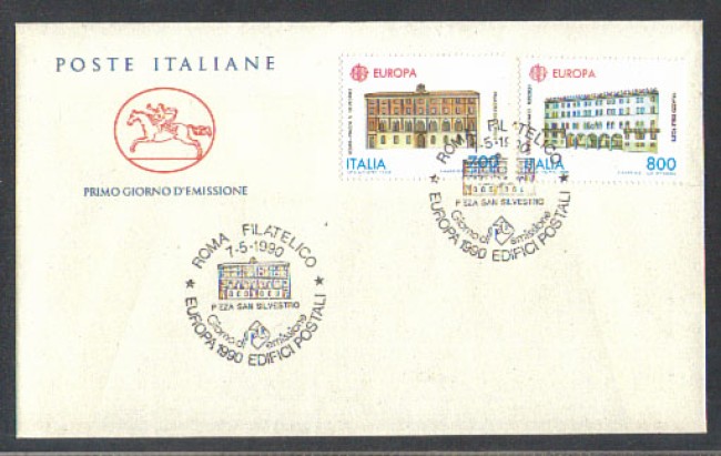 1990 - LOTTO/6941ZC - REPUBBLICA - EUROPA - FDC