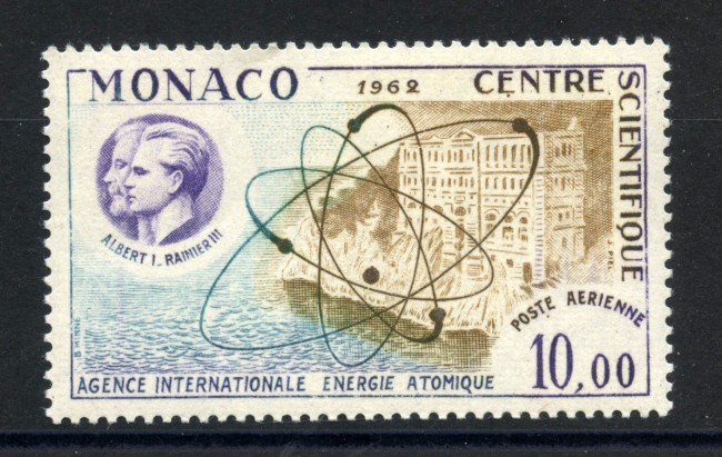 1962 - MONACO - LOTTO/38883 - 10 Fr. POSTA AEREA  CENTRO SCIENTIFICO - NUOVO