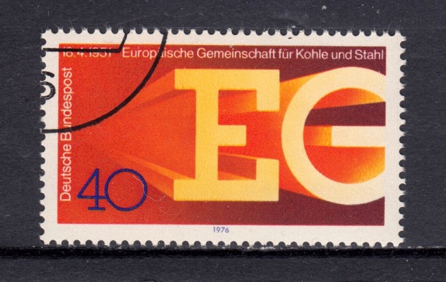 1976 - GERMANIA FEDERALE - CARBONE E ACCIAIO - USATO - LOTTO/31471U