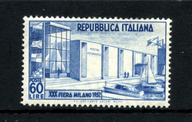 1952 - REPUBBLICA - LOTTO/48440 - 30 FIERA DI MILANO - NUOVO