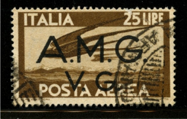 1945 - LOTTO/12382 - VENEZIA GIULIA - POSTA AEREA 25 LIRE - USATO