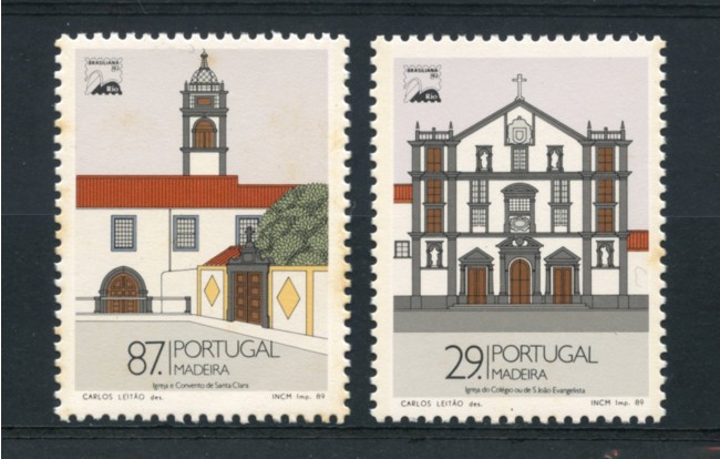 1989 - LOTTO/16647 - MADERA - MONUMENTI 2v. - NUOVI