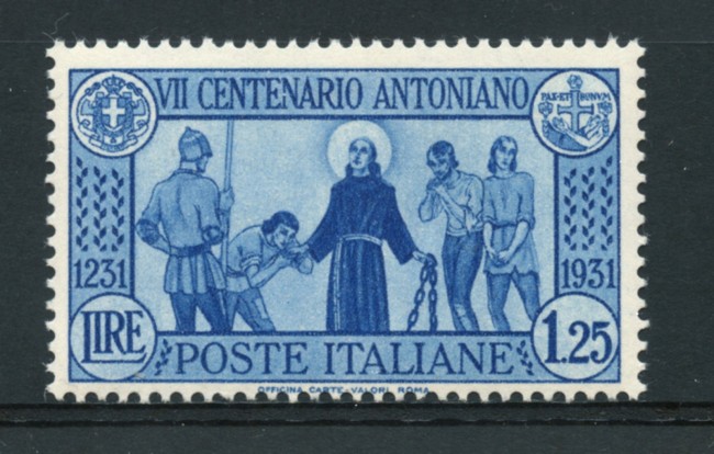 1931 - LOTTO/16987 - REGNO - 1,25 LIRE S. ANTONIO - NUOVO