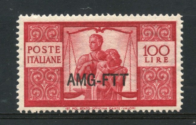 1949/50 - TRIESTE A - LOTTO/38148 - 100 LIRE DEMOCRATICA NUOVO