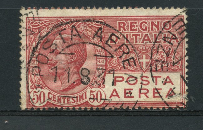 1926/28 - LOTTO/13989C - REGNO - 50c. POSTA AEREA - USATO